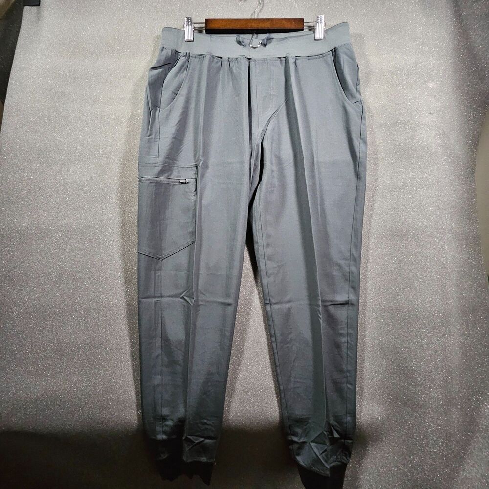 CozyFit Women’s Grey Scrub Pants L – Brand New NWT